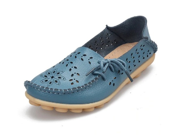 Mollie espadrillor dam blå 36