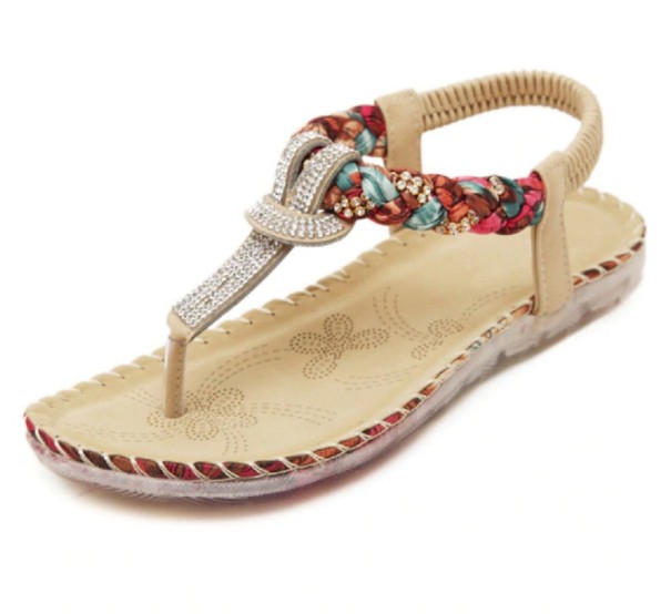 Molly Damensandalen beige 44