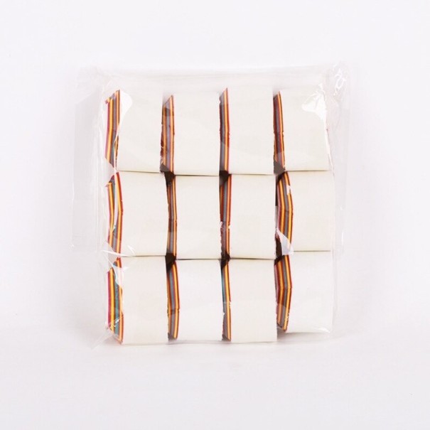 Mondspiralen eindeloos lint 12 stuks multicolor