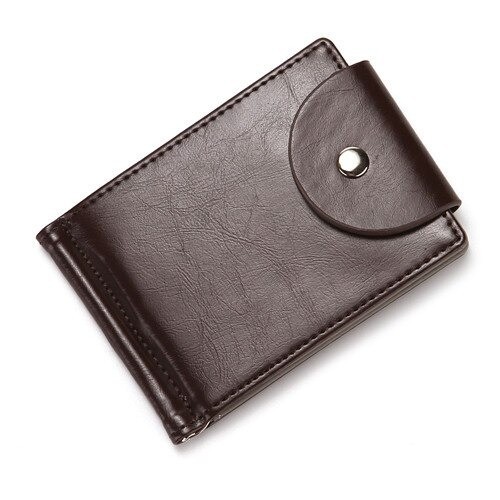 Monedero para tarjetas y billetes M143 marrón oscuro