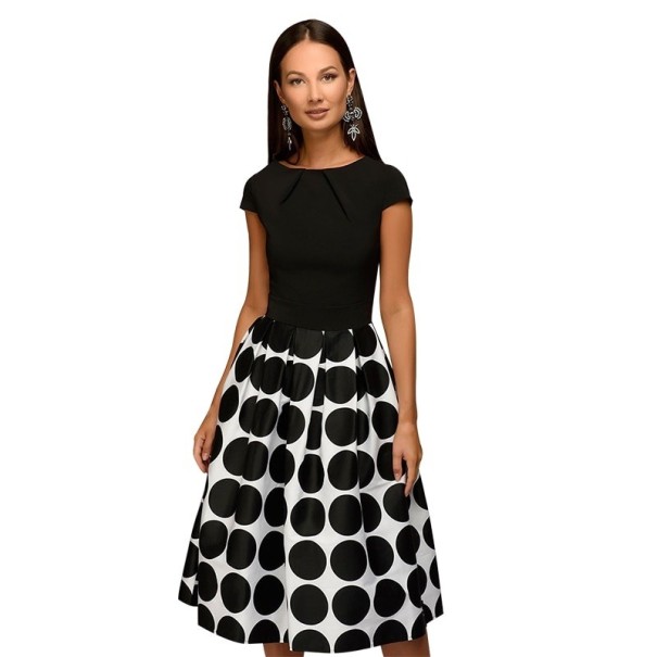 Monica Damenkleid schwarz L