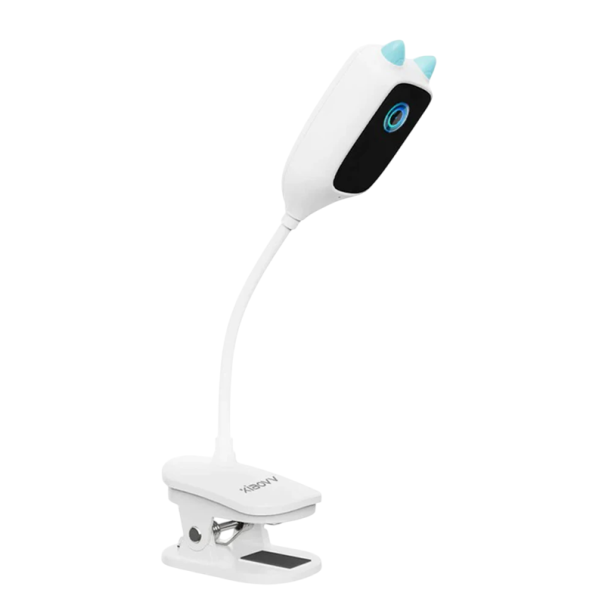 Monitor de bebé WiFi HD 2K con detección de llanto Visión nocturna en color Cámara de 150° Aplicación Micro SD/Cloud Cuello de cisne flexible 1