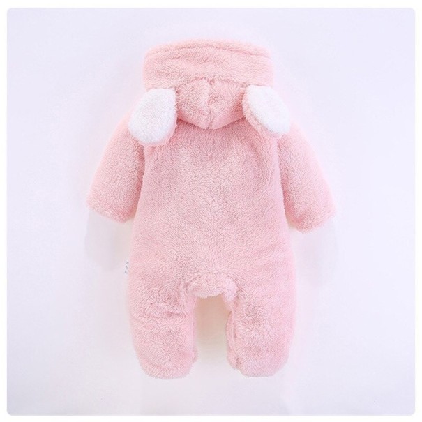 Mono cálido para bebé T2573 rosa 9-12 meses