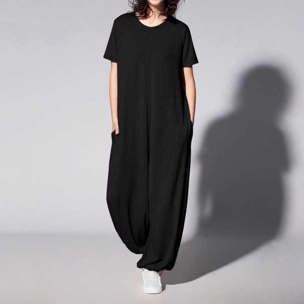 Mono de mujer con bolsillos A2102 negro S