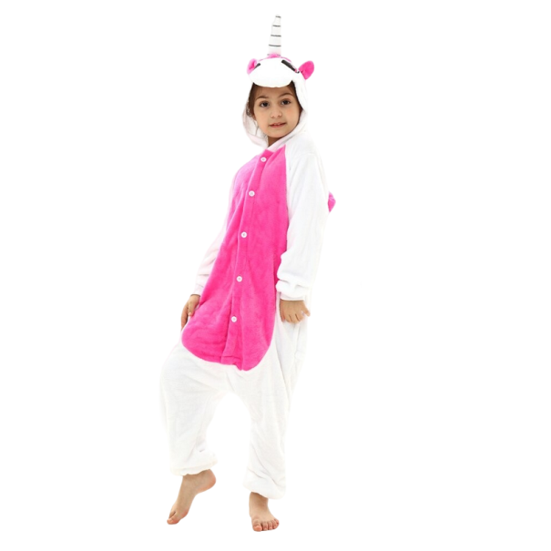 Mono de unicornio con alas para niña 3-4 años 1