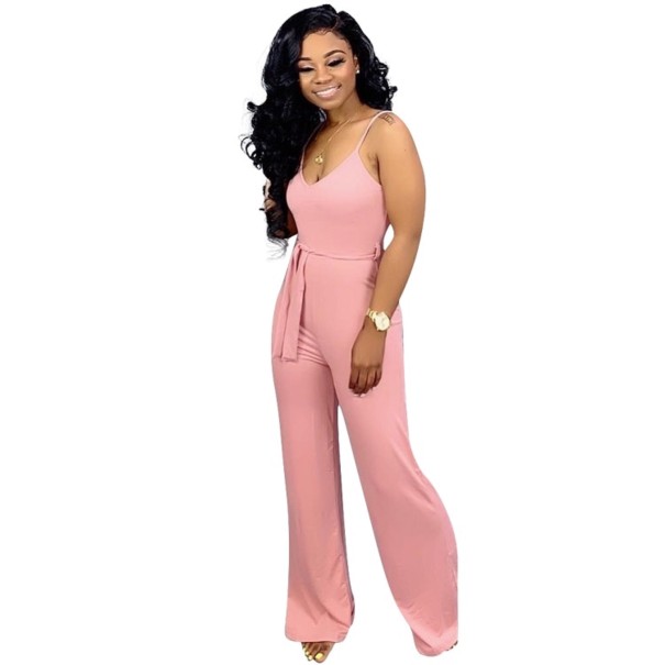 Mono largo mujer G176 rosa claro XXL