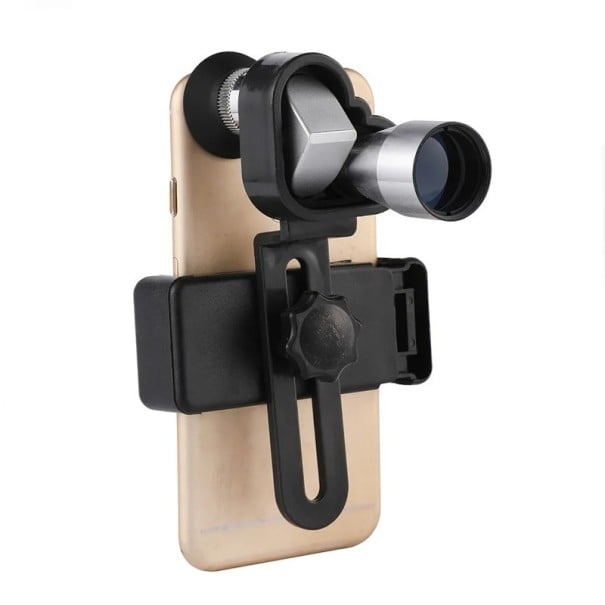 Monocolo portatile HD per telefono cellulare Monocolo da esterno con visione notturna per caccia Monocolo per campeggio, arrampicata, osservazione 1