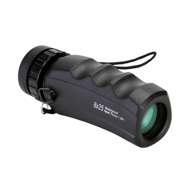 Monoculaire puissant Télescope portable Télescope longue portée 8x25 mm Étanche Accessoires pour l'observation de la nature 11 x 3,8 cm 1