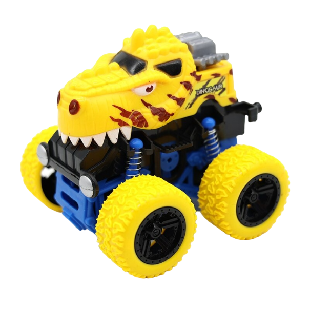 Monster Truck dinosaurus žltá
