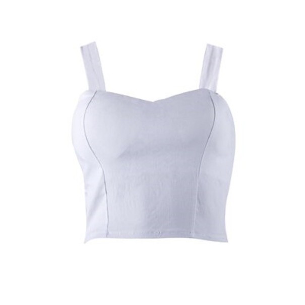Mønstret crop top til kvinder 8