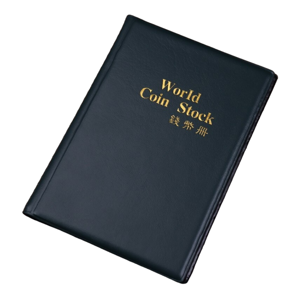 Møntalbum 120 stk. grøn