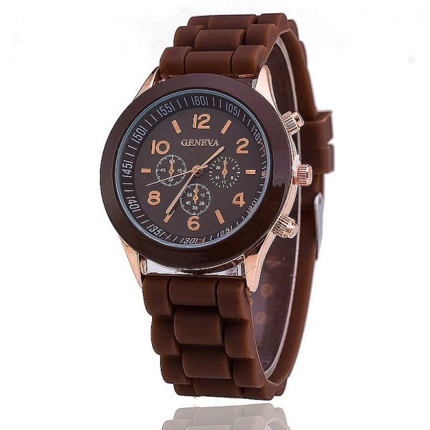 Montre femme E2466 marron foncé