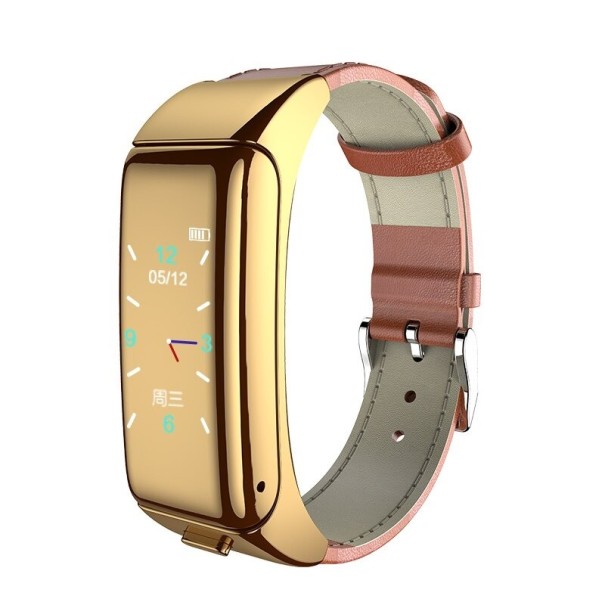 Montres intelligentes avec mains libres K1332 doré