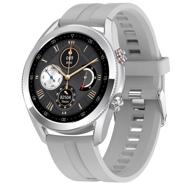 Montres intelligentes pour hommes K1265 gris clair