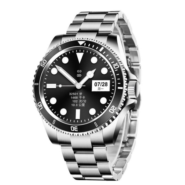 Montres intelligentes pour hommes K1281 noir