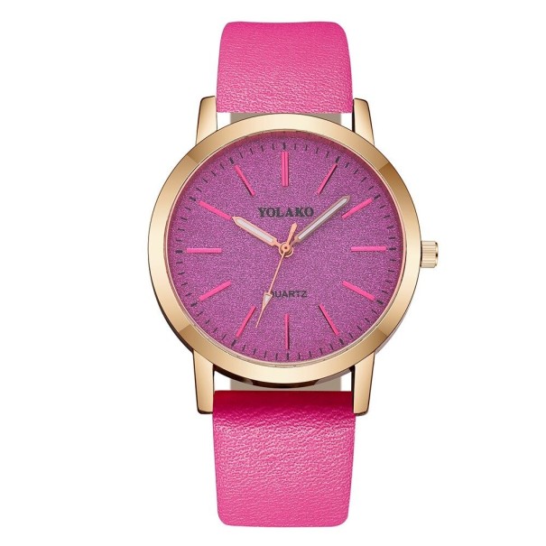 Montres pour femmes E2485 rose foncé