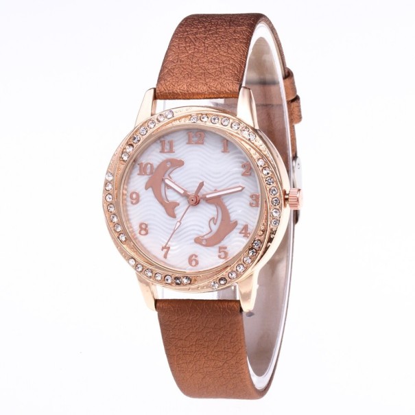 Montres pour femmes T1716 marron