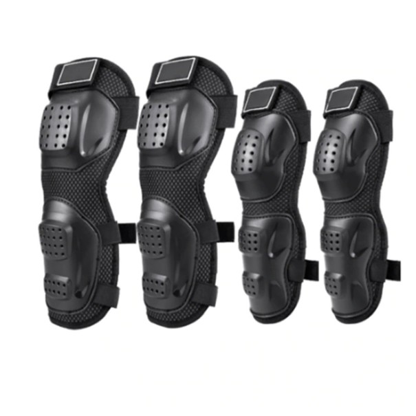 Moottoripyörän polvi- ja kyynärpääsuojat 4 kpl 1