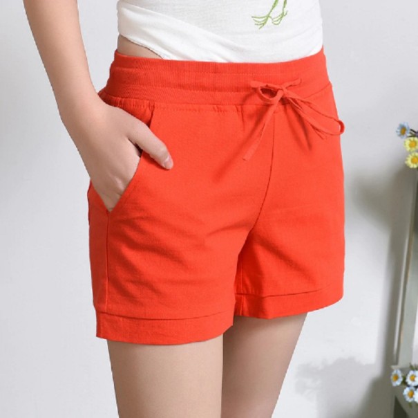 Morgan-Damenshorts orange 3XL