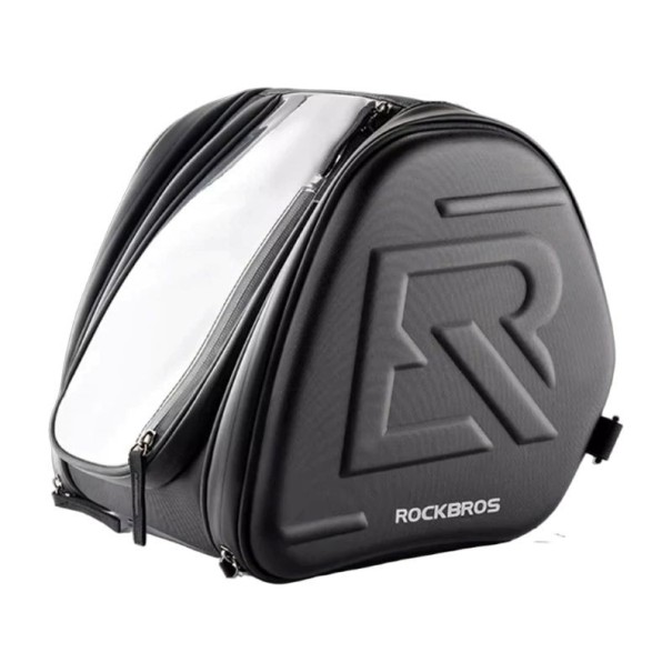 Motocyklová taška nad nádrž 14 l 28 × 25,5 × 27 cm černá kompaktní cestovní brašna na skútr a motorku pro uložení věcí 1