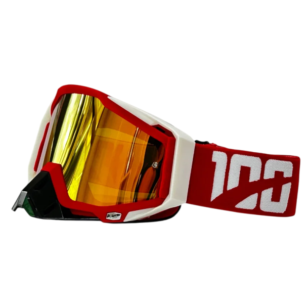 Motocyklové ochranné brýle se žlutým sklem 19 x 11 cm Brýle na motorku z TPU a PC materiálu UV ochrana proti slunci a větru 2