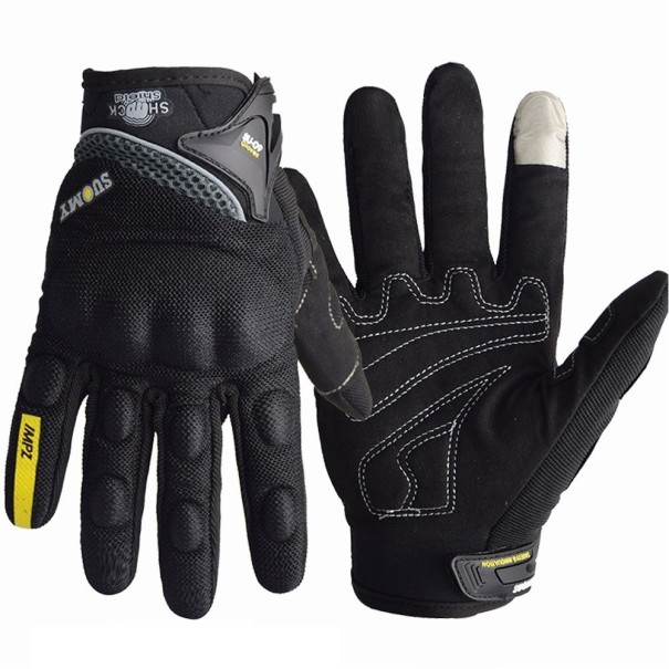 Motocyklové rukavice P3454 čierna M