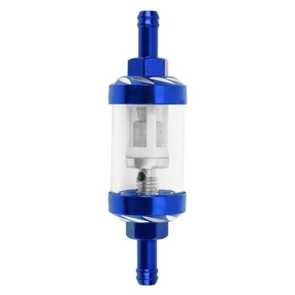 Motorcycle Fuel Filter blue