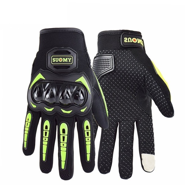 Motorcycle Gloves P3457 green M