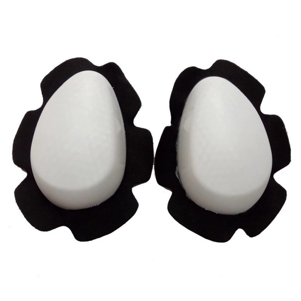 Motorcycle Knee Protectors 2 pcs A1945 white