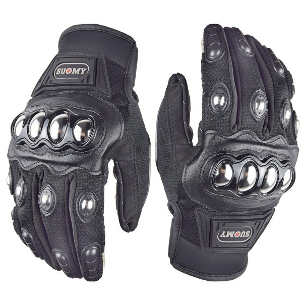 Motorcykelhandskar P3456 svart L
