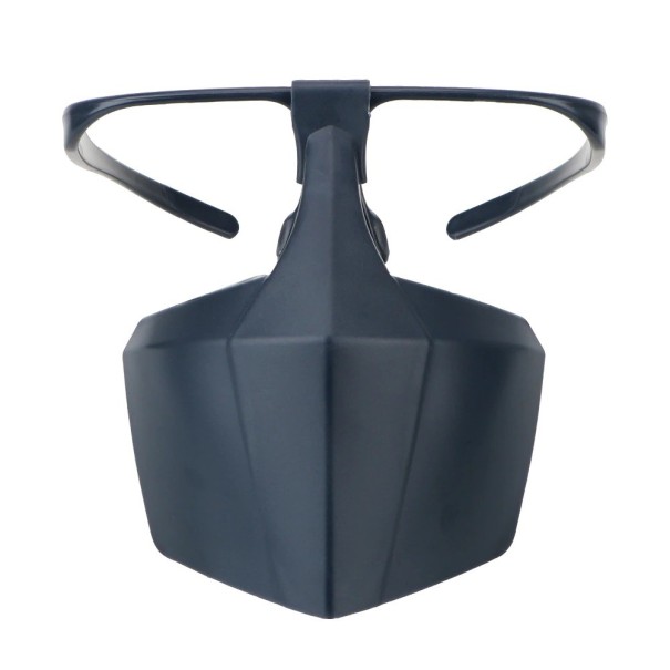 Motorfiets beschermend gezichtsmasker donkerblauw