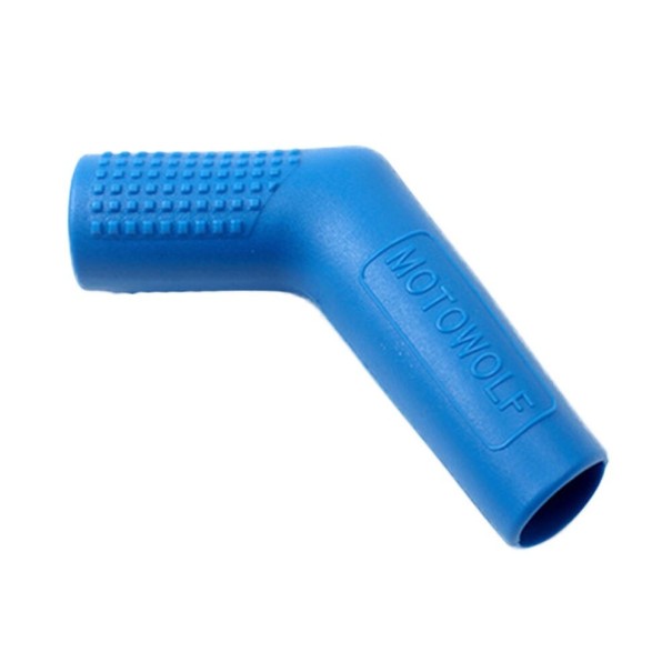 Motorfiets versnellingspookhoes blauw