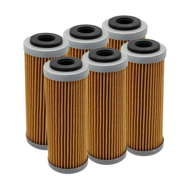 Motorfietsoliefilter geel 2