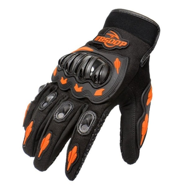 Motorradhandschuhe P3453 orange XXL