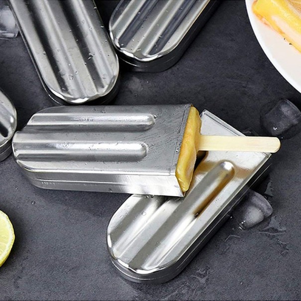 Moule à glace en acier inoxydable 6 pcs 1