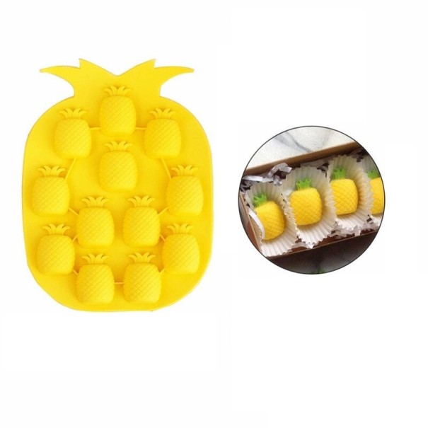 Moule à glace en forme d'ananas 1