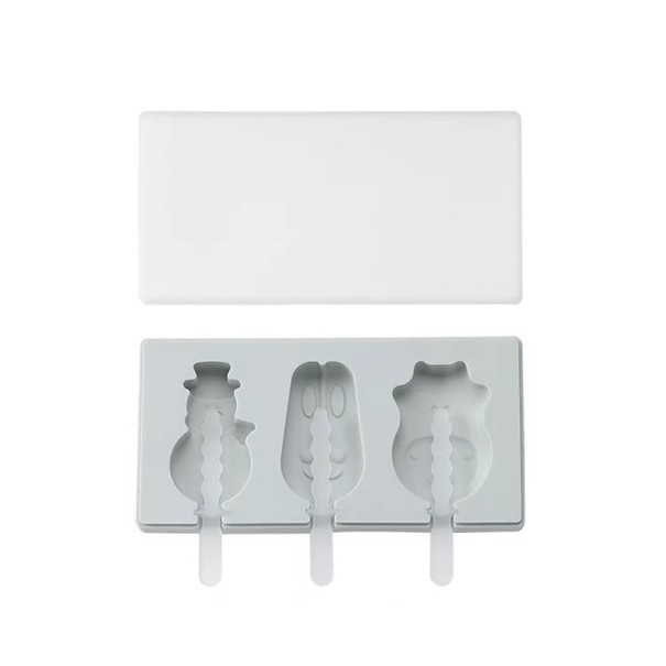 Moule à glace en silicone C310 gris 6