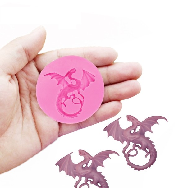 Moule en silicone dragon 1