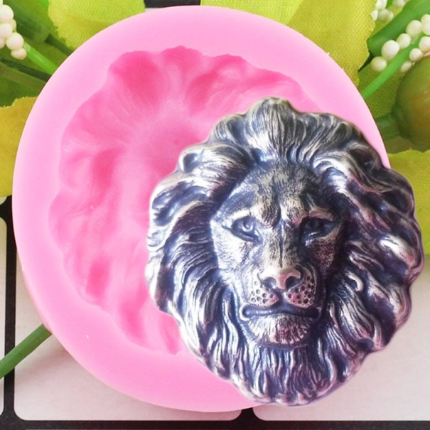 Moule en silicone lion 1