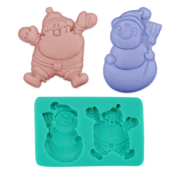 Moule en silicone motifs de Noël 5