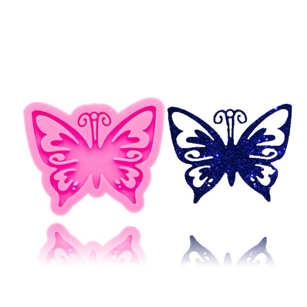 Moule en silicone papillon 1