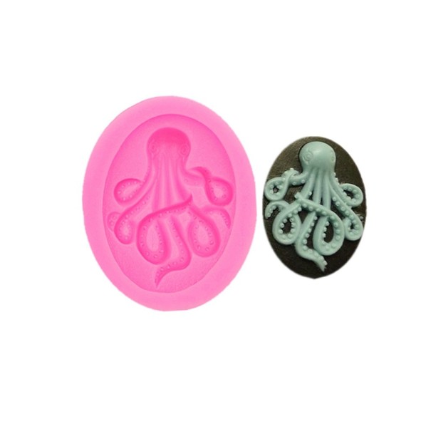 Moule en silicone pieuvre 1