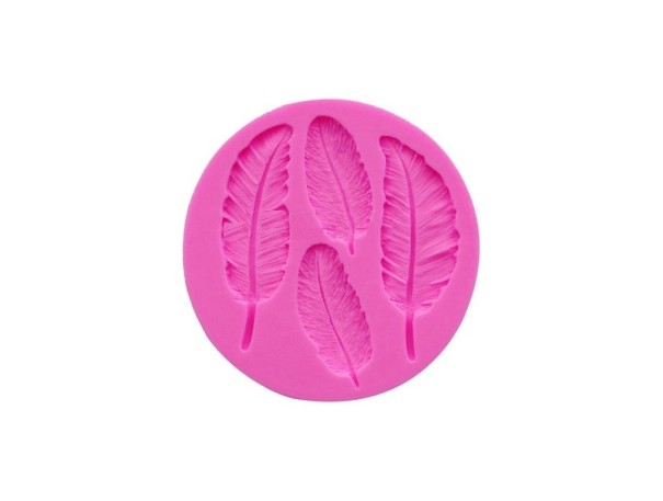 Moule en silicone - plumes 1