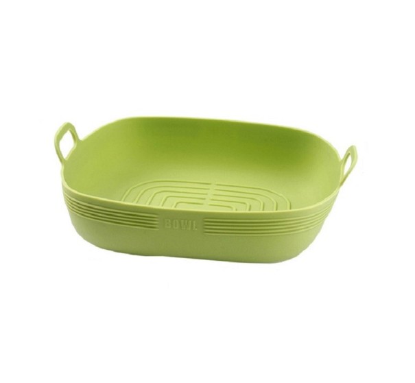 Moule en silicone pour friteuse à air 21,5 x 19,5 cm vert