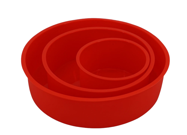 Moules à gâteau en silicone 3 pcs 1