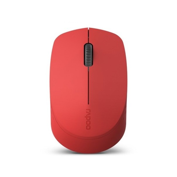 Mouse Bluetooth fără fir silențios roșu