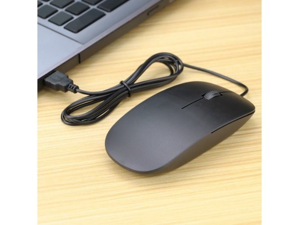 Mouse cu cablu ultra subțire 1