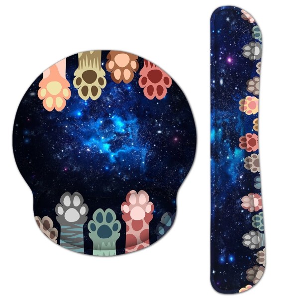 Mouse pad cu suport ergonomic pentru incheietura mainii pentru tastatura 4