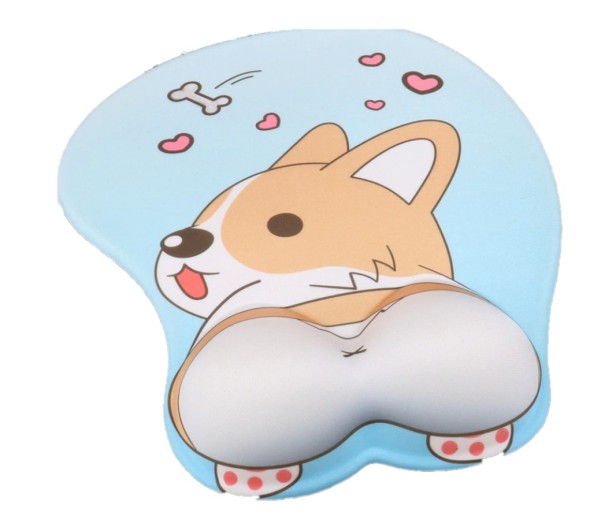 Mouse Pad with Ergonomic Wrist Support K2406 1