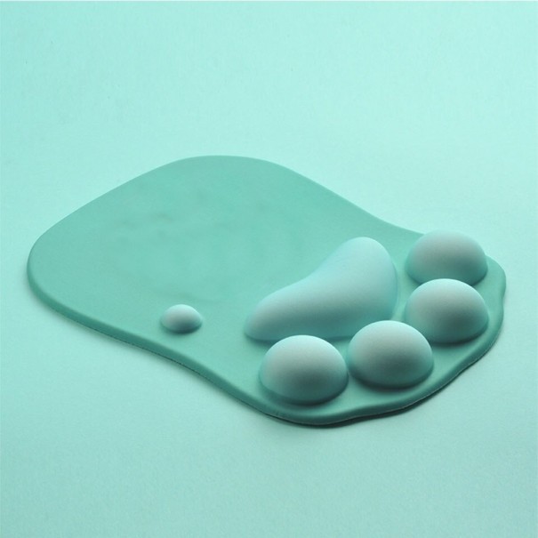 Mouse Pad with Ergonomic Wrist Support K2495 green